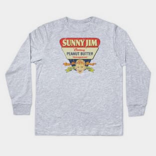 Sunny Jim Peanut Butter 1921 Kids Long Sleeve T-Shirt